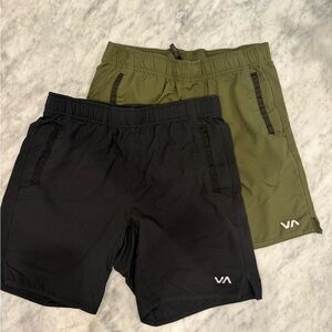 RVCA Youth Yogger Shorts - 2 pairs